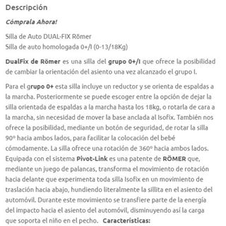 Silla Coche Britax Romer Dualfix