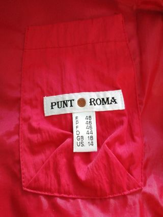 Chaqueta con capucha Punto Roma