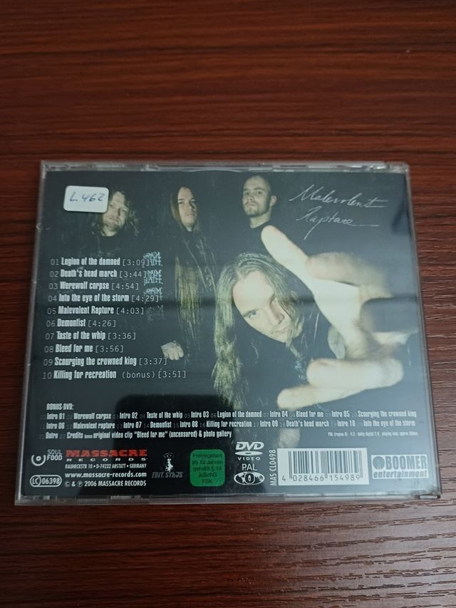 Legion of the dammned - Malevolent RaptureRap