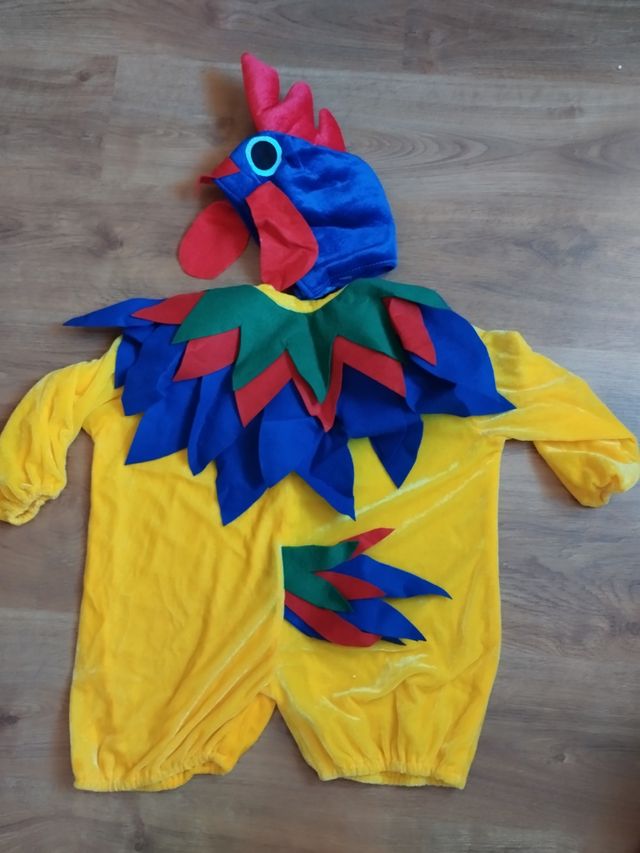 Disfraz infantil gallo 4-6 años.