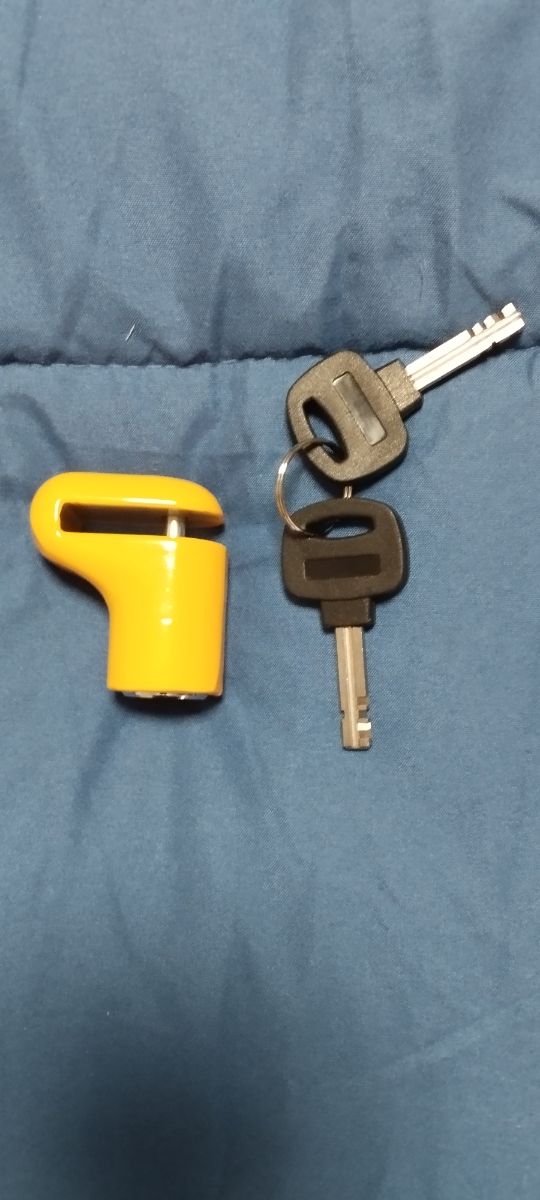 Candado disco para moto 