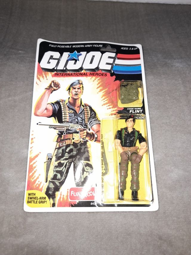 Gijoe Flint en su blister años 90.