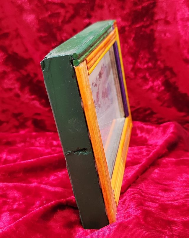 Marco decorado a mano + foto