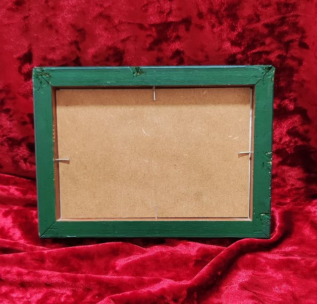 Marco decorado a mano + foto