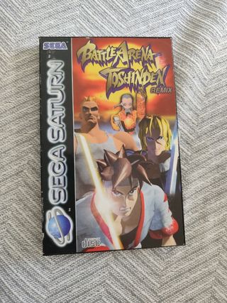 Battlearena toshinden remix sega saturn 