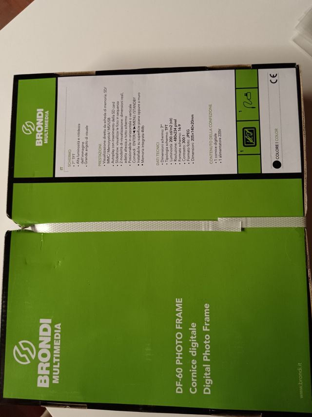 Cornice digitale brondi