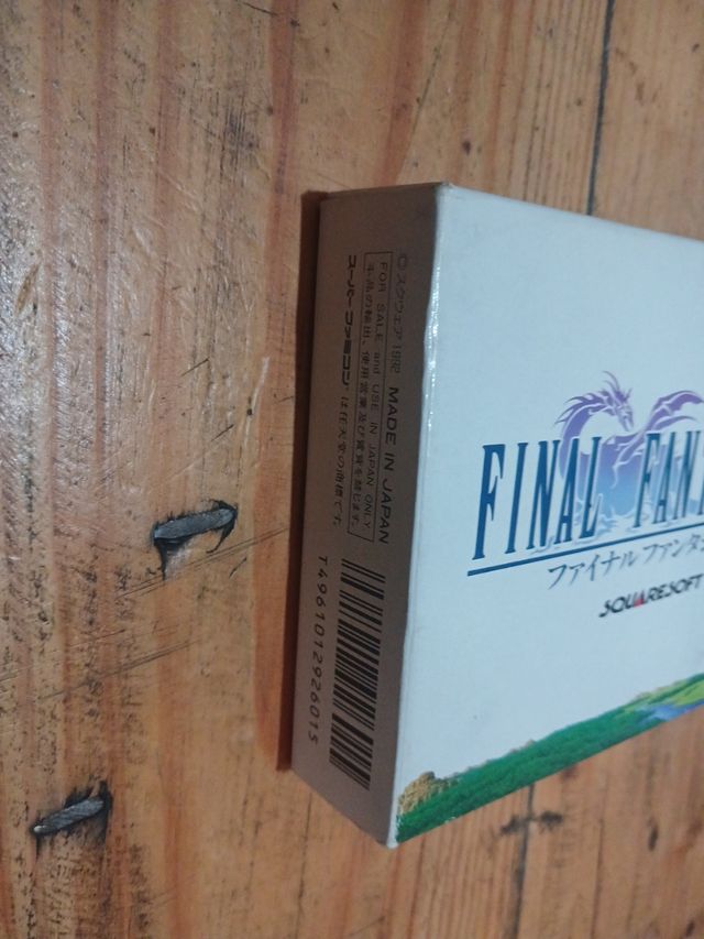 Final fantasy 4 super famicon Nintendo