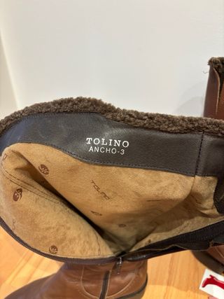 Botas altas de piel