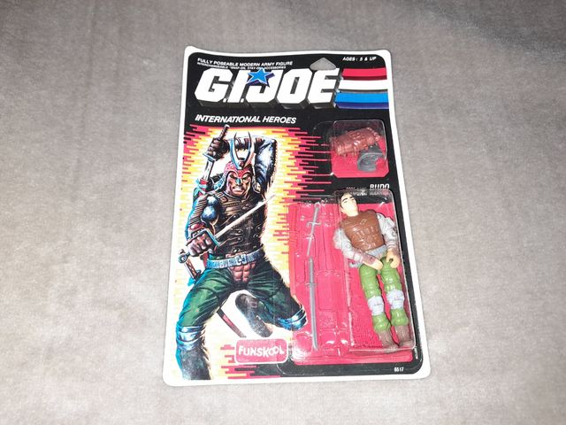 Gijoe Budo en blister original años 90.