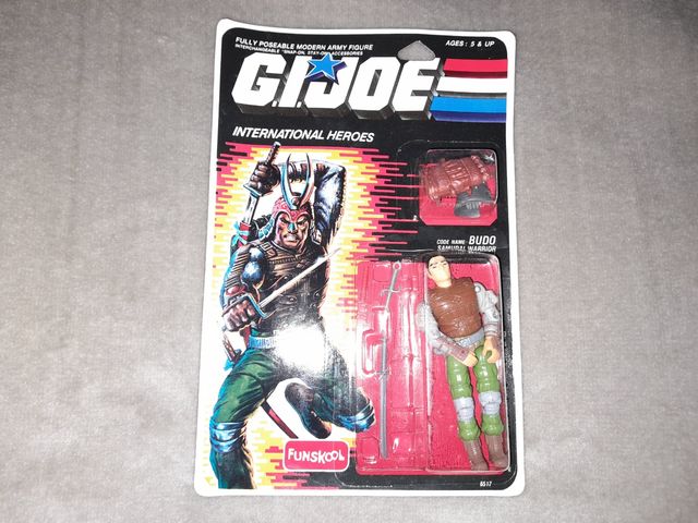 Gijoe Budo en blister original años 90.