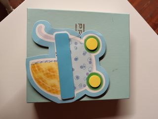 Cornice argento bambino