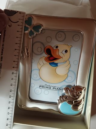 Cornice argento bambino