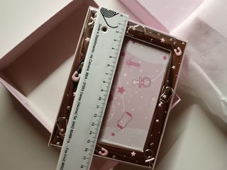 Cornice argento bambina