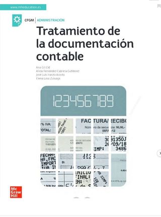 Tratamiento de la documentación contable