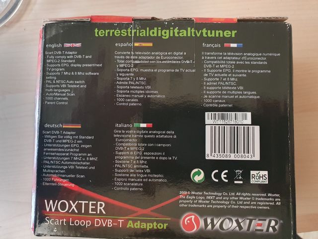 Adaptador Euroconector TV