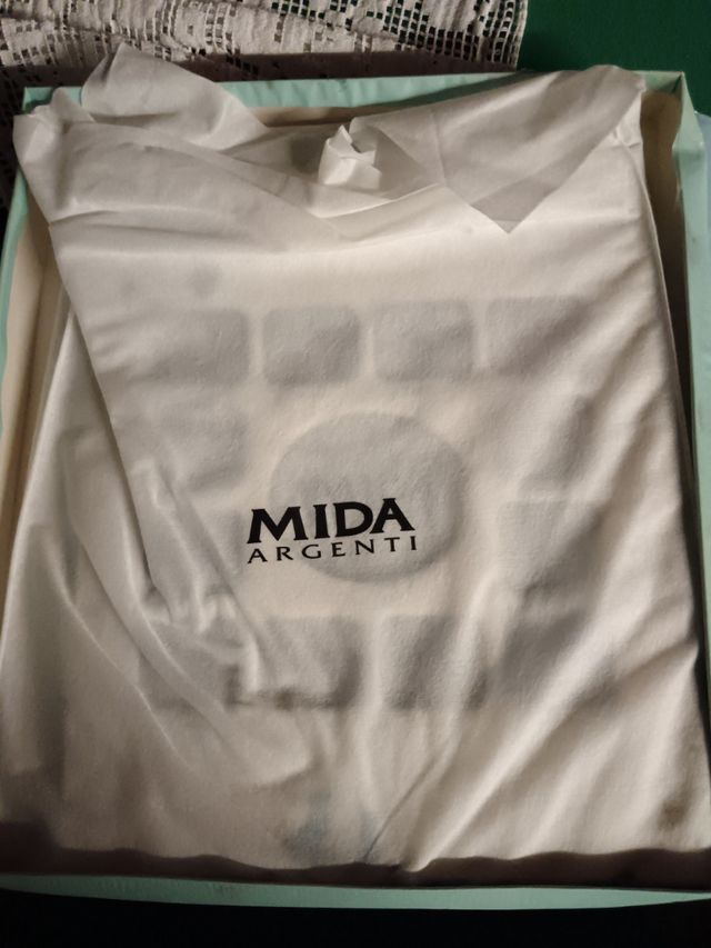 Cornice argento calendario Mida