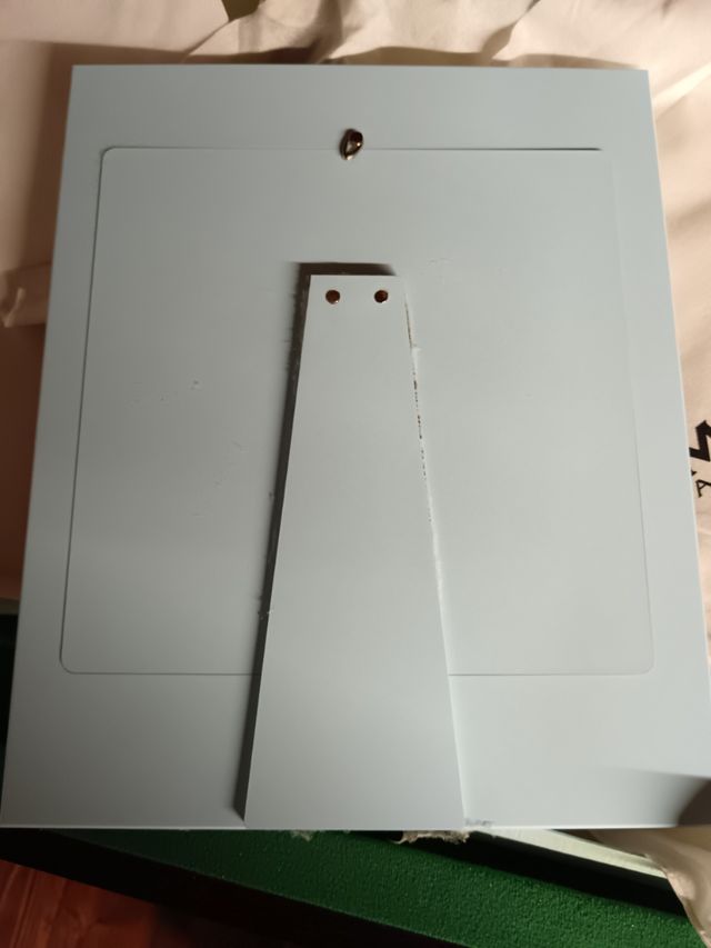 Cornice argento calendario Mida