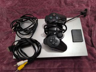 PlayStation 2 Ps2 Silver plateada