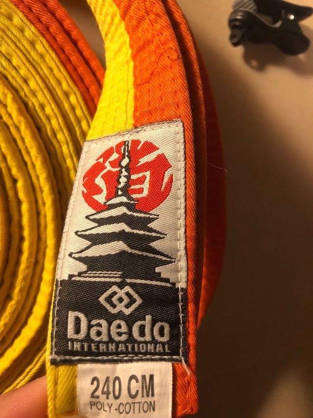 Cinturones Taekwondo y otras artes marciales