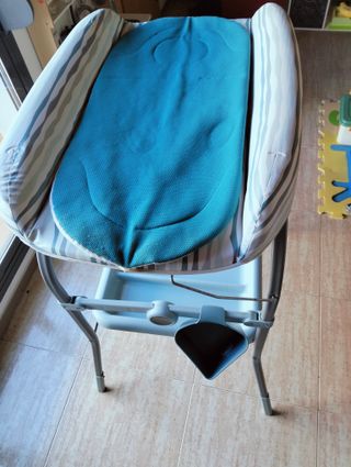 Cambiador con bañera bebes