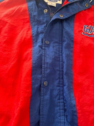 Cazadora abrigo Starter NFL Giants vintage