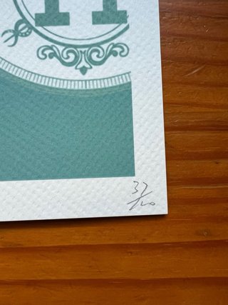Litografía original DEATH NYC  Edición limitada