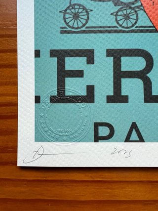 Litografía original DEATH NYC  Edición limitada