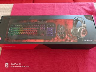 Conjunto gaming teclado