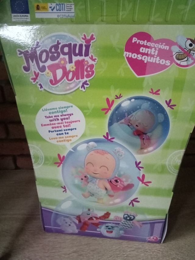 Peluche bebe anti mosquitos