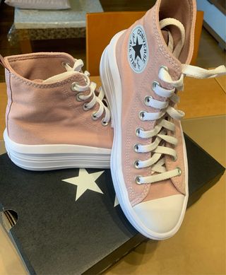CONVERSE CHUCK TYAILOR ROSA NUEVAS T/38