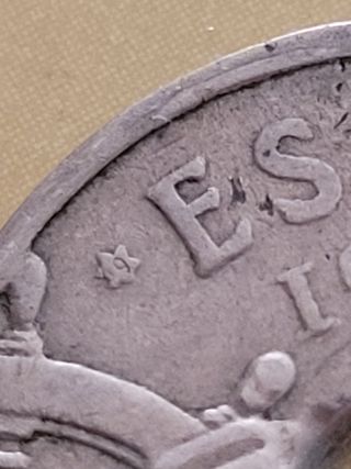 Moneda: 50 cts 1949 flechas invertidas