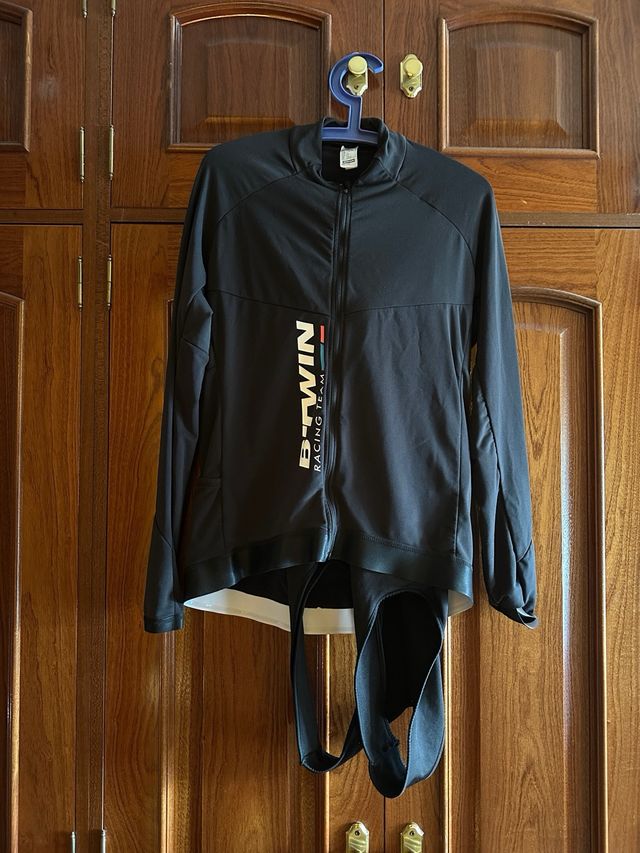 Traje de ciclismo de invierno talla L