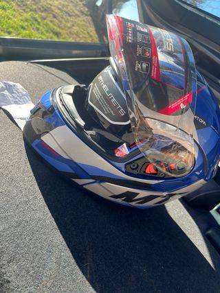 Casco de moto