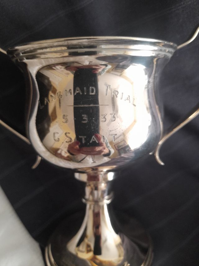 Antiguo trofeo trial inglés
