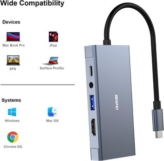Hub USB-C 5 en 1