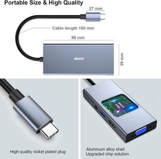 Hub USB-C 5 en 1