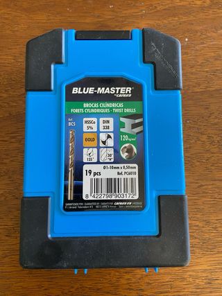 Juego brocas BLUE MASTER. Nuevo .