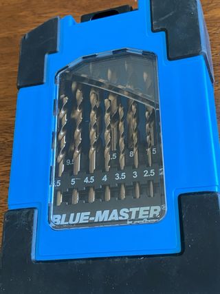 Juego brocas BLUE MASTER. Nuevo .