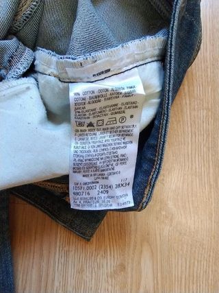 Pantalón levi's 571 slim fit