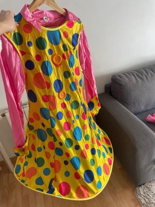 Disfraz payasa mujer