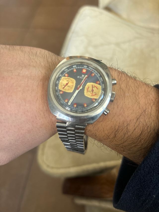 Reloj Edox Sportsman 1972 Chronograph
