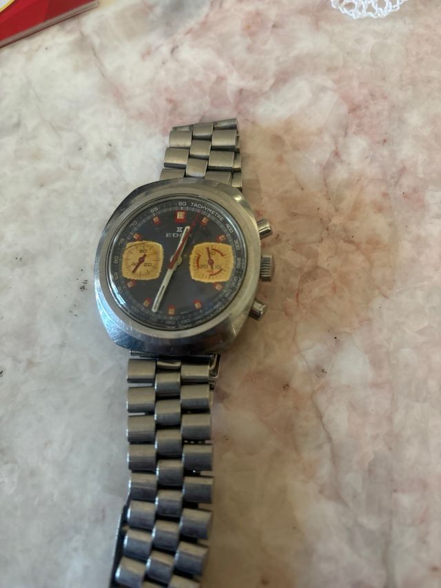 Reloj Edox Sportsman 1972 Chronograph