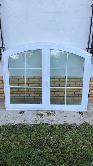 Ventana de PVC y cristal de seguridad