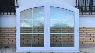 Ventana de PVC y cristal de seguridad