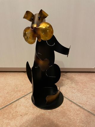 Portabottiglie decorativo CANE