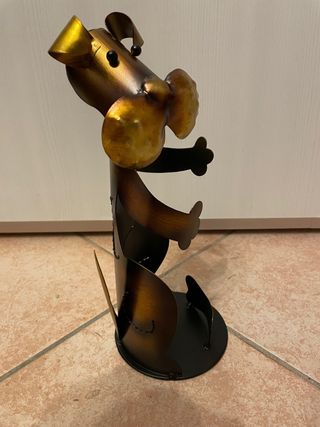 Portabottiglie decorativo CANE