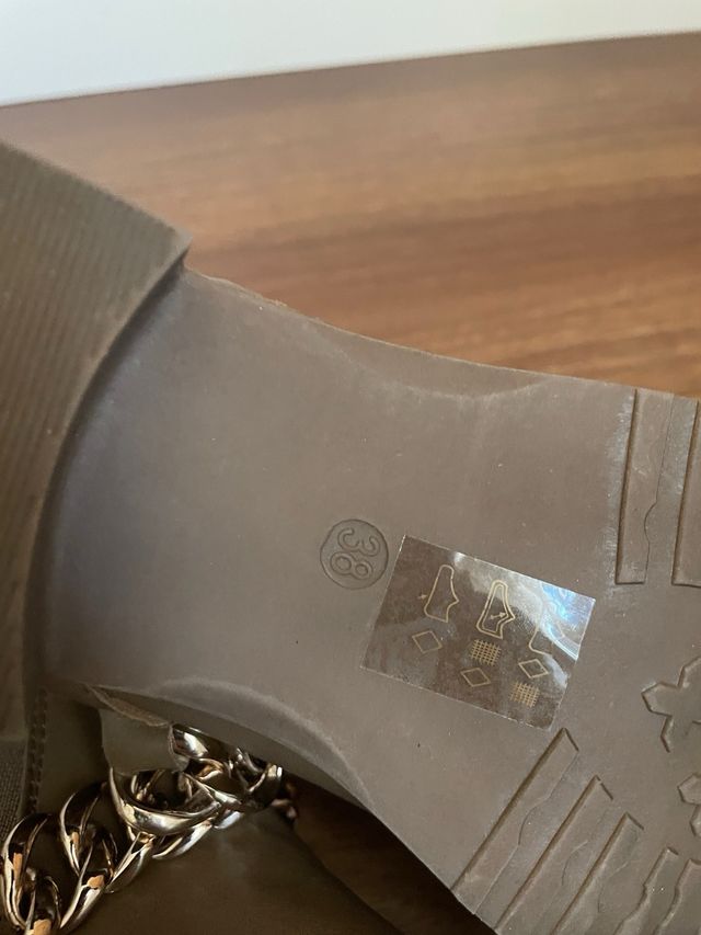 Botas botines señora polipiel 38