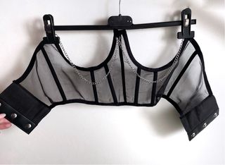Corpetto nero donna