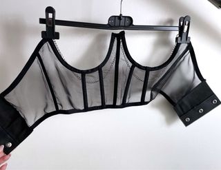 Corpetto nero donna