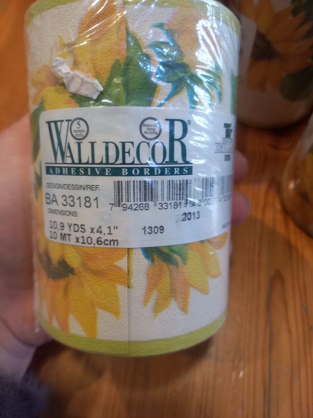 Decorazione Bordo adesivo murale 10 m